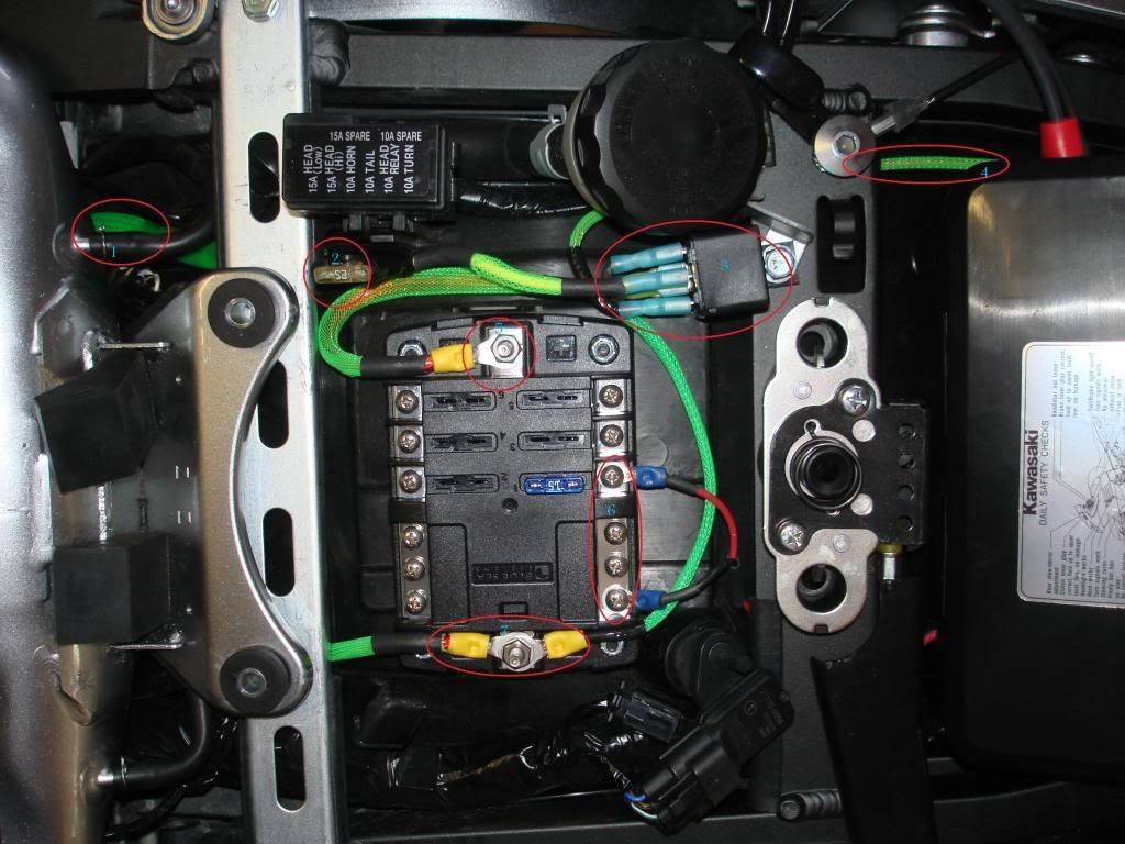 Power/Fuse Block Install